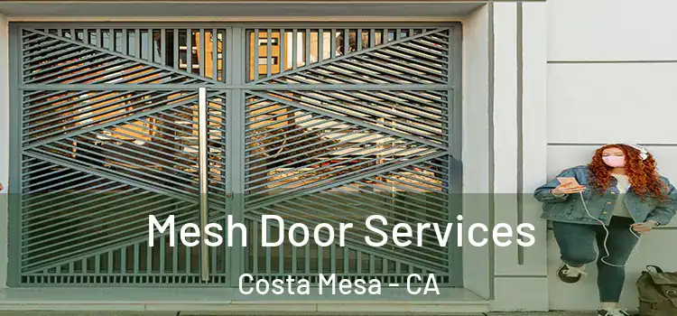 Mesh Door Services Costa Mesa - CA